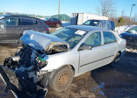 2007 Toyota Corolla Ce from USA, damaged, VIN JTDBR32E070126569